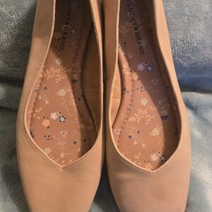 Lucky Brand Women's Peach Ballet Flats